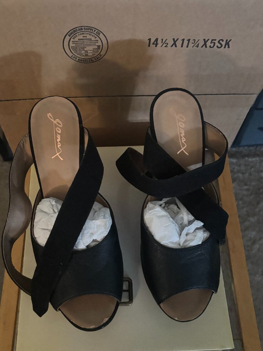 Go Max Black Wedge 8.5